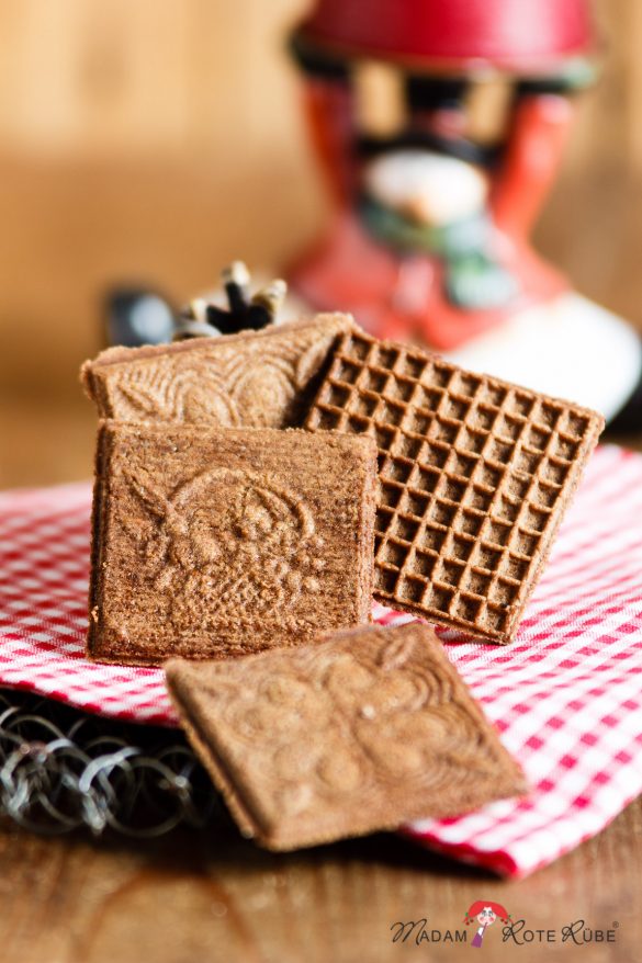 Madam Rote Rübe - Zimtwaffeln aus der Weihnachtsbäckerei