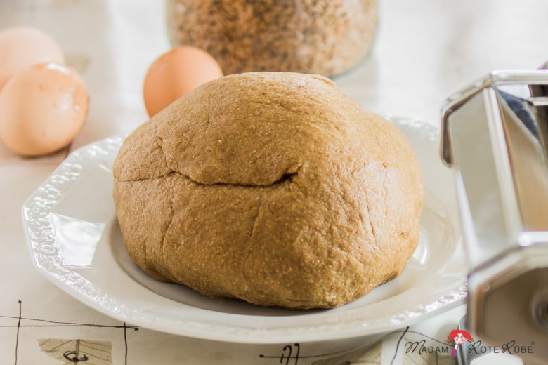 Vollkorn-Maultaschen mit Spinat-Käsefüllung zum Festschmaus aus der