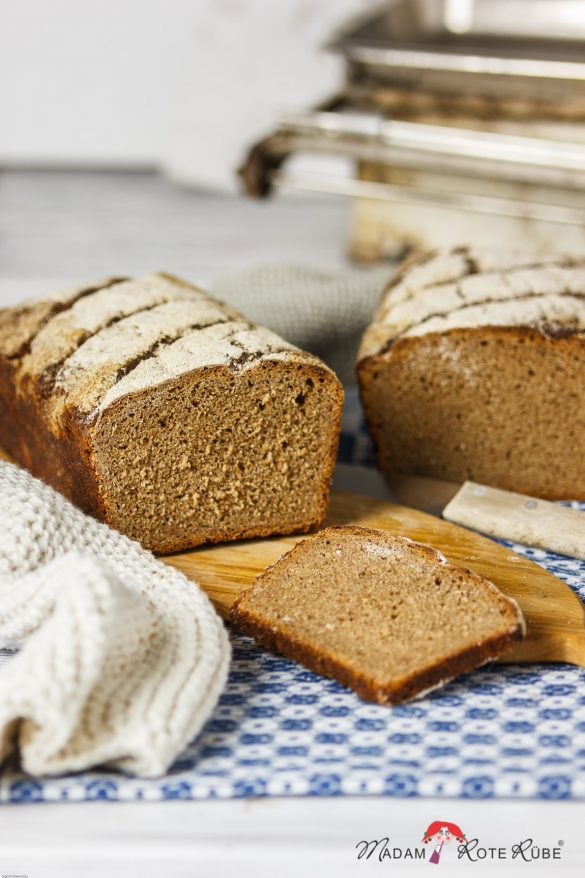 Madam Rote Rübe - saftiges Roggen-Vollkornbrot