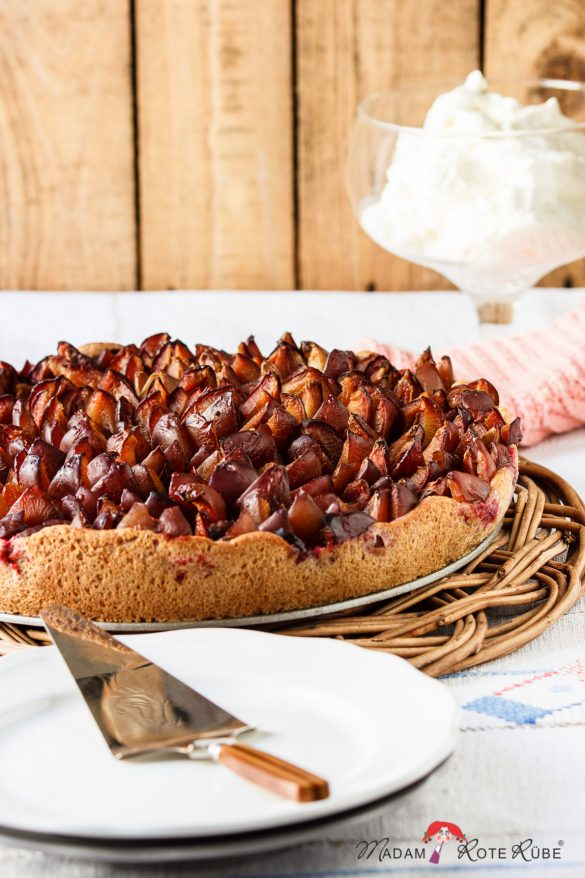 Madam Rote Rübe - Pfälzer Zwetschgen-Hefekuchen