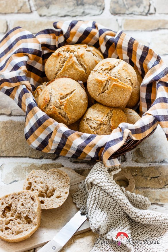 Madam Rote Rübe - Roggen-Mischbrötchen nur mit Sauerteig