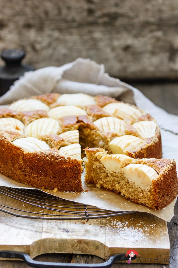 Einfacher Apfel-Kokos-Kuchen mit Dinkelvollkorn - wer liebt ihn nicht ... Einfacher Apfel-Kokos-Kuchen mit Dinkelvollkorn - wer liebt ihn nicht ...
