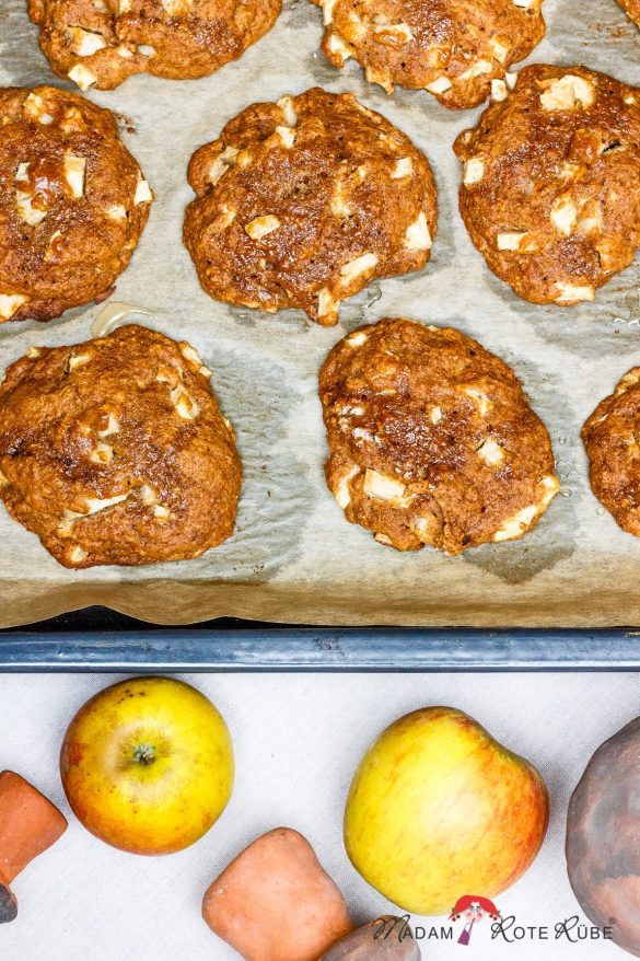 Madam Rote Rübe - Apfelkichelcher aus dem Ofen - Madam Rote Rübe & die