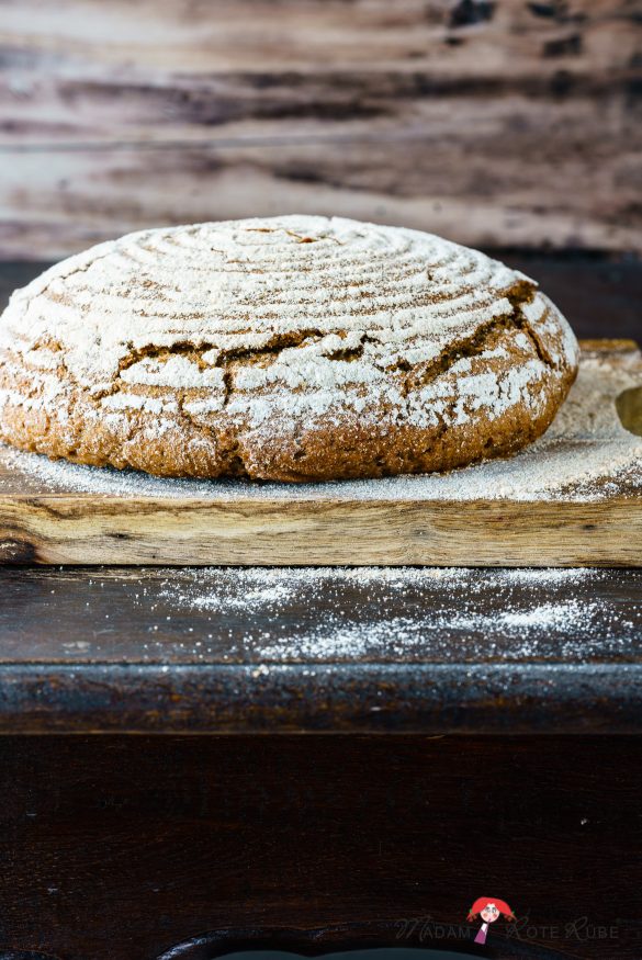 Madam Rote Rübe - Reines Roggenvollkornbrot mit 3-Stufen-Sauer