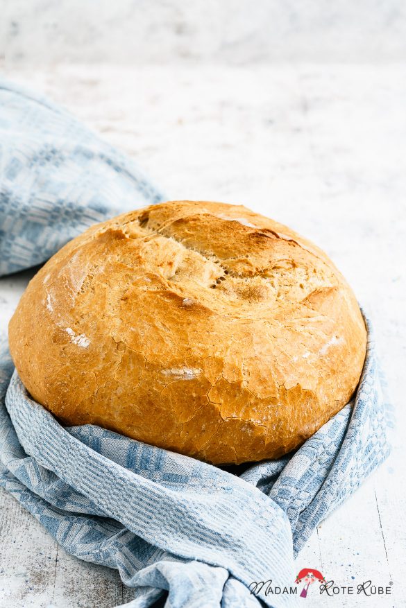 Madam Rote Rübe - Saftiges Weißbrot mit langer Teigführung