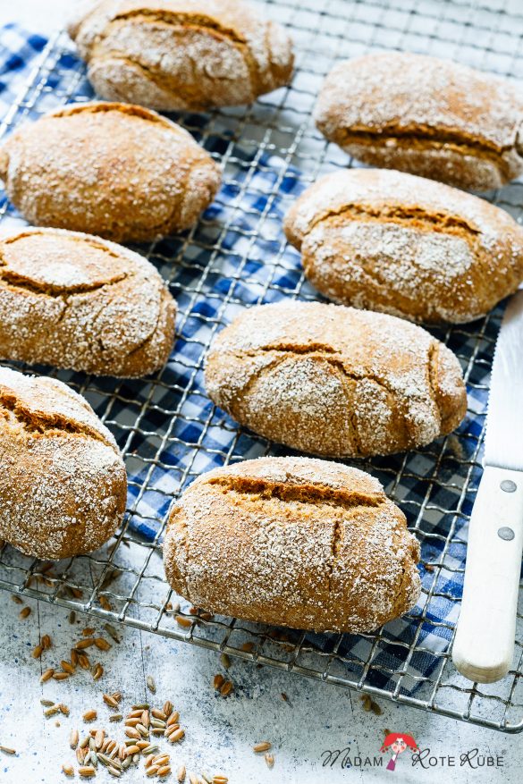 Madam Rote Rübe - Bauern-Vollkorn-Krusti - knusprig und rustikal