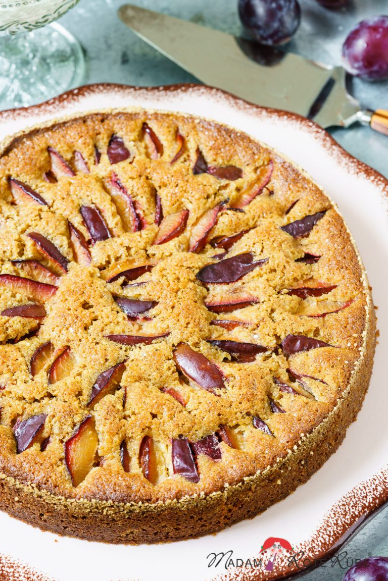 Mandel-Vollkornkuchen mit Zwetschgen oder &amp;quot;Moelleux of Summer Fruits ...
