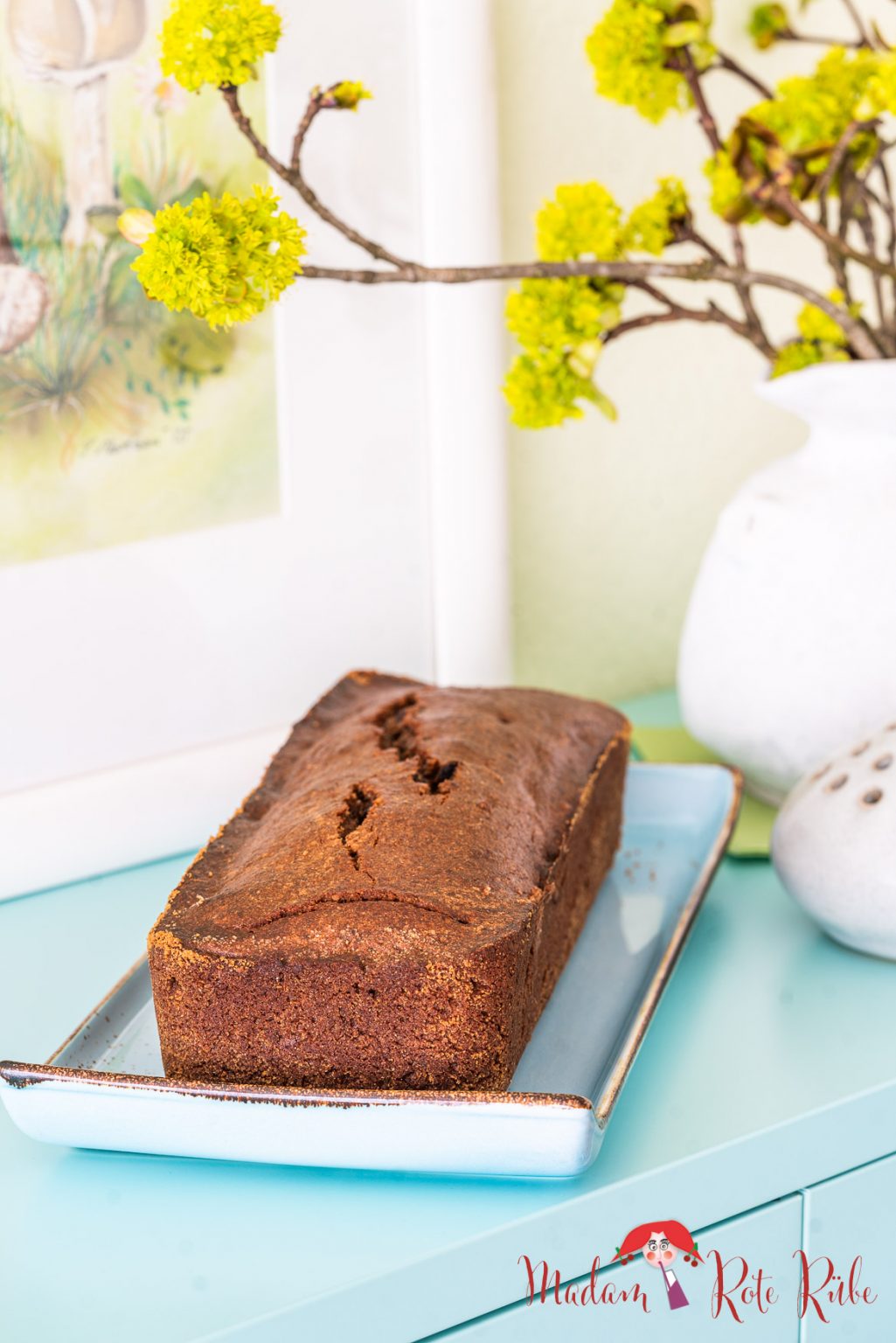 Tiroler Vollkorn-Nusskuchen mit Rosinen - Madam Rote Rübe